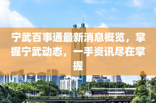 宁武百事通最新消息概览，掌握宁武动态，一手资讯尽在掌握