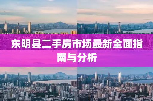 东明县二手房市场最新全面指南与分析