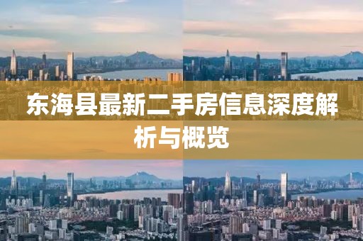 东海县最新二手房信息深度解析与概览