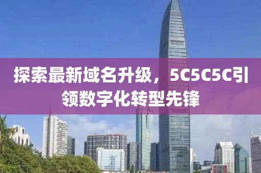探索最新域名升级，5C5C5C引领数字化转型先锋