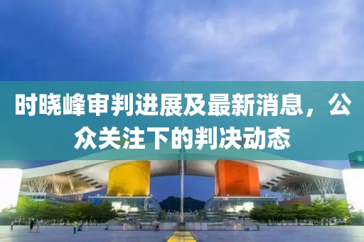 时晓峰审判进展及最新消息，公众关注下的判决动态