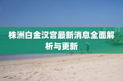 株洲白金汉宫最新消息全面解析与更新