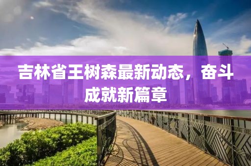 吉林省王树森最新动态，奋斗成就新篇章