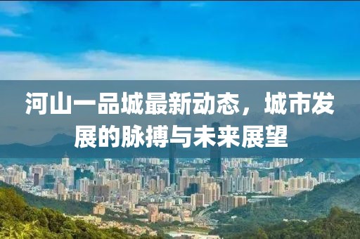 河山一品城最新动态，城市发展的脉搏与未来展望