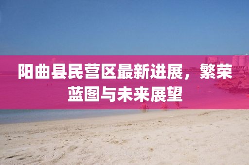 阳曲县民营区最新进展，繁荣蓝图与未来展望