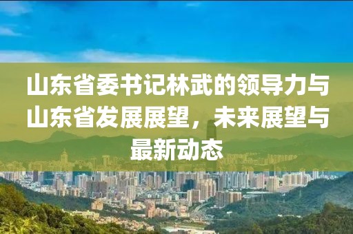 山东省委书记林武的领导力与山东省发展展望，未来展望与最新动态