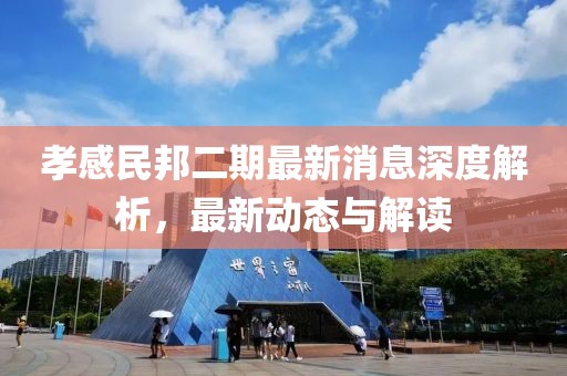孝感民邦二期最新消息深度解析，最新动态与解读