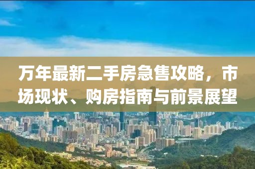 万年最新二手房急售攻略，市场现状、购房指南与前景展望