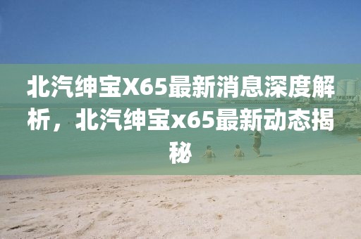 北汽绅宝X65最新消息深度解析，北汽绅宝x65最新动态揭秘