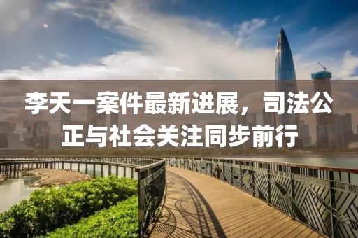李天一案件最新进展，司法公正与社会关注同步前行