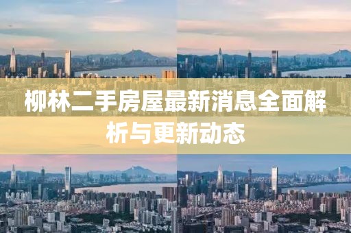 柳林二手房屋最新消息全面解析与更新动态