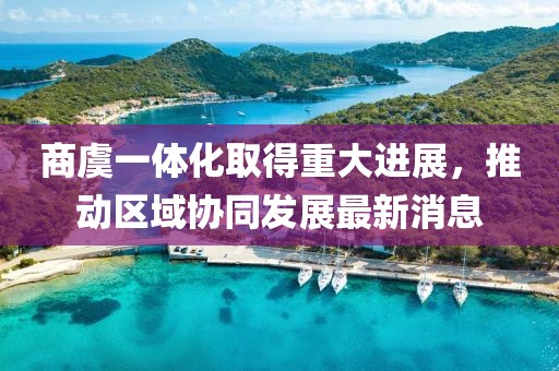 商虞一体化取得重大进展，推动区域协同发展最新消息