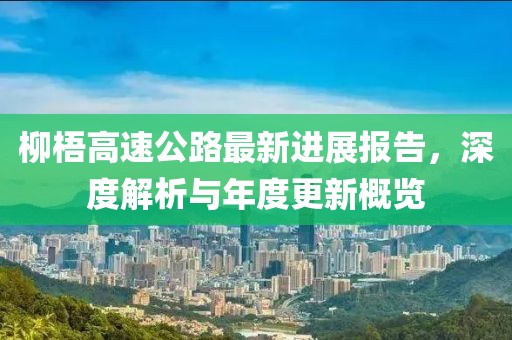 柳梧高速公路最新进展报告，深度解析与年度更新概览