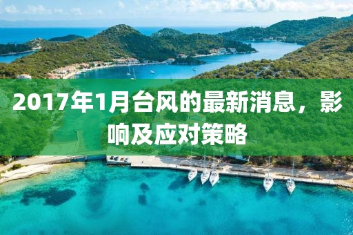 2017年1月台风的最新消息，影响及应对策略