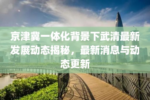 京津冀一体化背景下武清最新发展动态揭秘，最新消息与动态更新