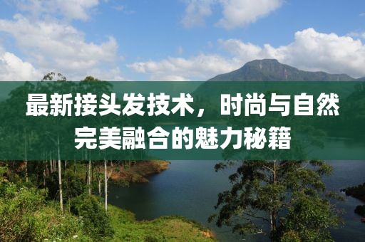 最新接头发技术，时尚与自然完美融合的魅力秘籍