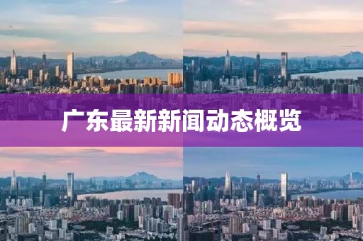 广东最新新闻动态概览