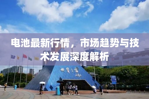 电池最新行情，市场趋势与技术发展深度解析