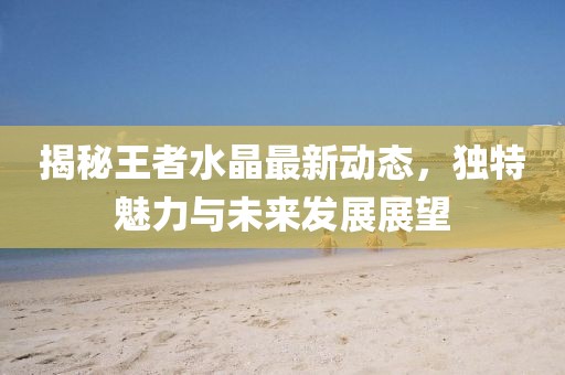揭秘王者水晶最新动态，独特魅力与未来发展展望