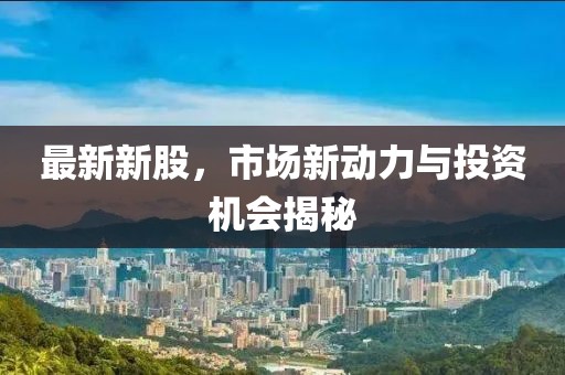 最新新股，市场新动力与投资机会揭秘