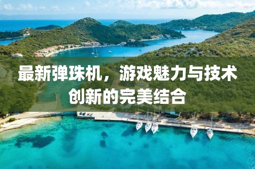 最新弹珠机，游戏魅力与技术创新的完美结合