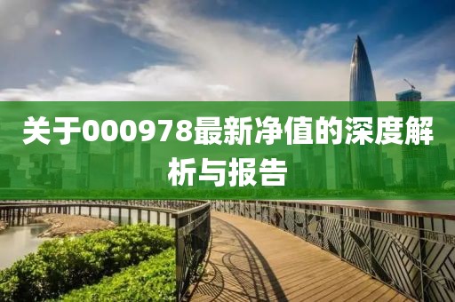 关于000978最新净值的深度解析与报告