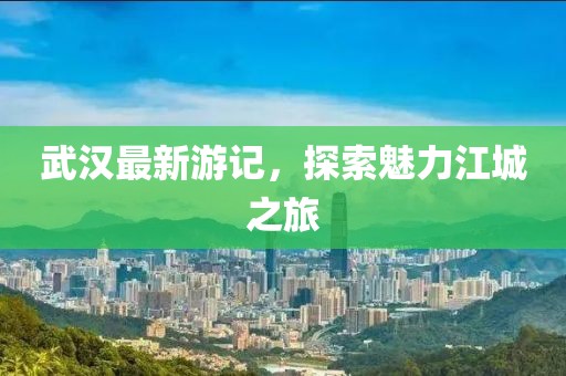 武汉最新游记，探索魅力江城之旅