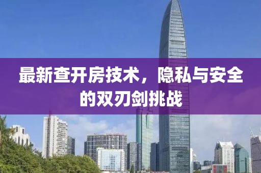 最新查开房技术，隐私与安全的双刃剑挑战
