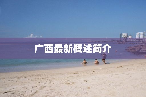 广西最新概述简介