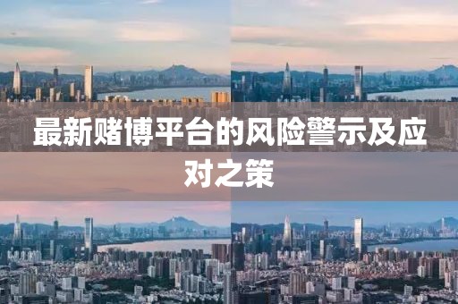 最新赌博平台的风险警示及应对之策