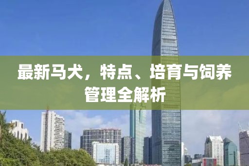 最新马犬，特点、培育与饲养管理全解析