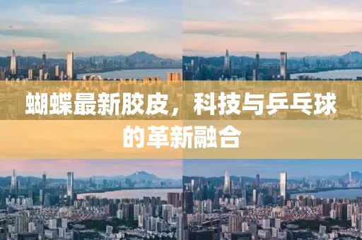 蝴蝶最新胶皮，科技与乒乓球的革新融合