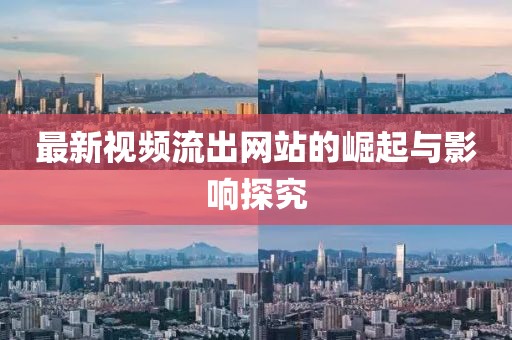 最新视频流出网站的崛起与影响探究