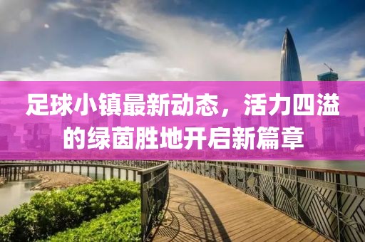 足球小镇最新动态，活力四溢的绿茵胜地开启新篇章