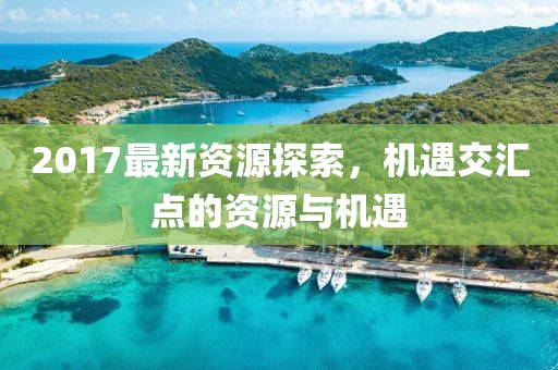 2017最新资源探索，机遇交汇点的资源与机遇