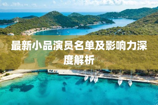 最新小品演员名单及影响力深度解析