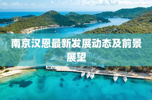 南京汉恩最新发展动态及前景展望