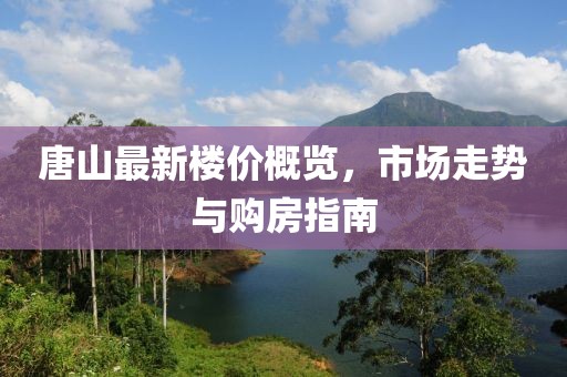 唐山最新楼价概览，市场走势与购房指南