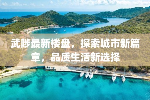 武陟最新楼盘，探索城市新篇章，品质生活新选择
