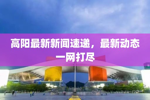 高阳最新新闻速递，最新动态一网打尽