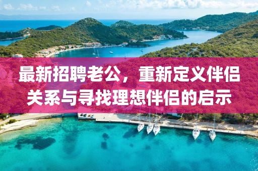 最新招聘老公，重新定义伴侣关系与寻找理想伴侣的启示