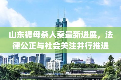 山东褥母杀人案最新进展，法律公正与社会关注并行推进