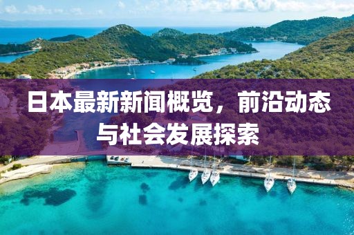 日本最新新闻概览，前沿动态与社会发展探索