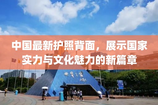 中国最新护照背面，展示国家实力与文化魅力的新篇章