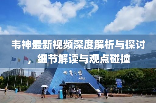 韦神最新视频深度解析与探讨，细节解读与观点碰撞