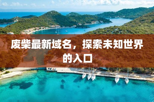 废柴最新域名，探索未知世界的入口