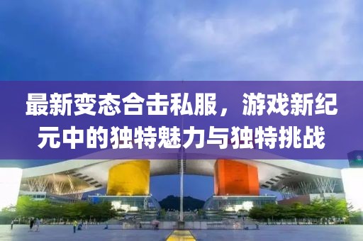 最新变态合击私服，游戏新纪元中的独特魅力与独特挑战