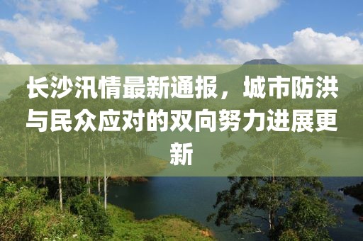 长沙汛情最新通报，城市防洪与民众应对的双向努力进展更新