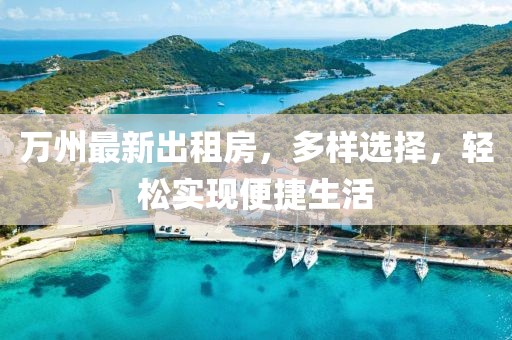 万州最新出租房，多样选择，轻松实现便捷生活