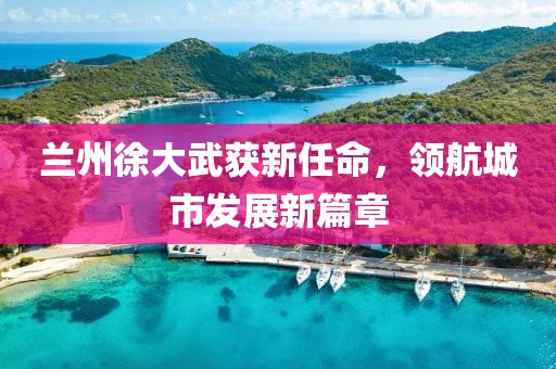 兰州徐大武获新任命，领航城市发展新篇章